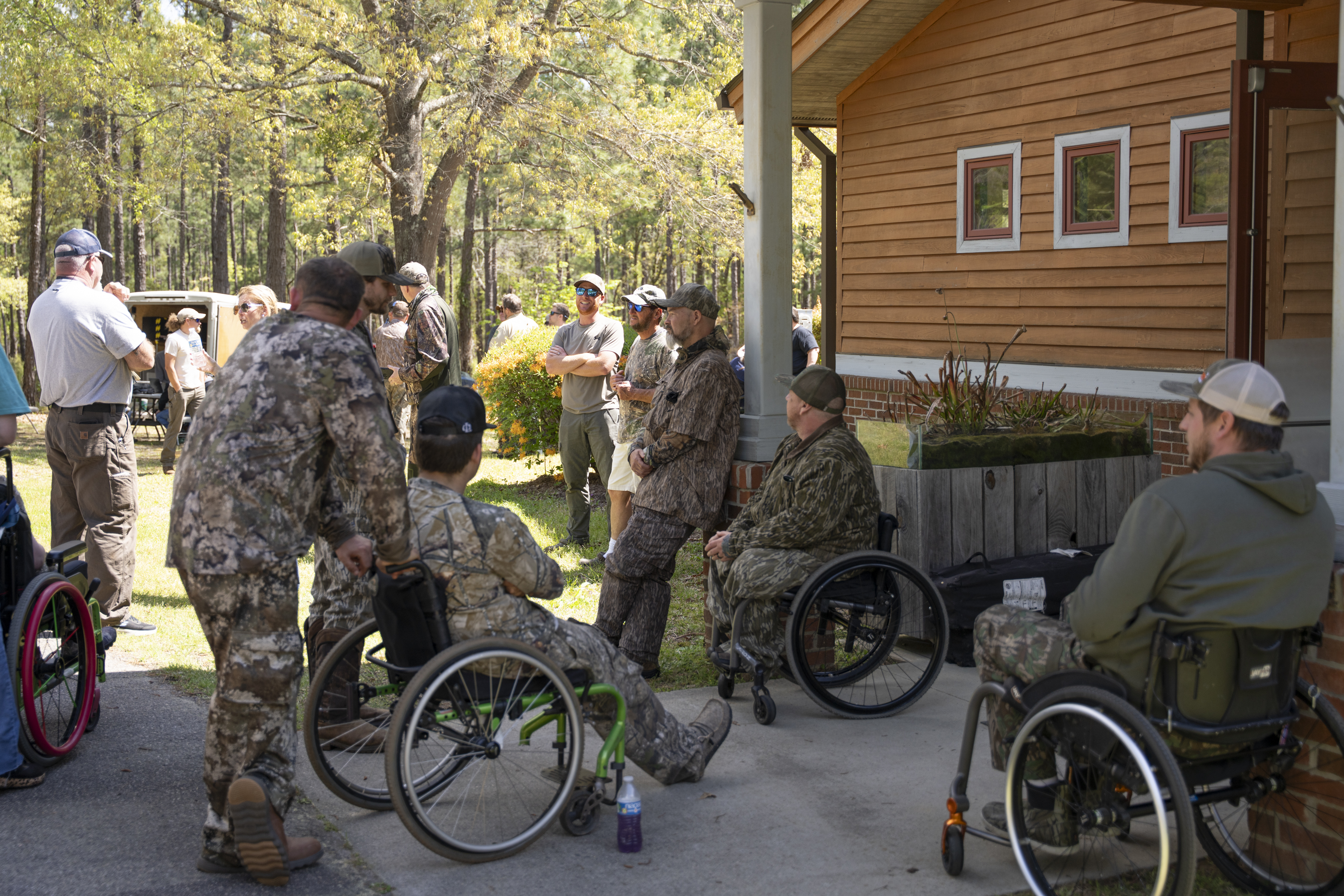 The annual hunt provides disabled hunters with the opportunity to engage in the outdoors, 
which might otherwise be challenging due to their disabilities.