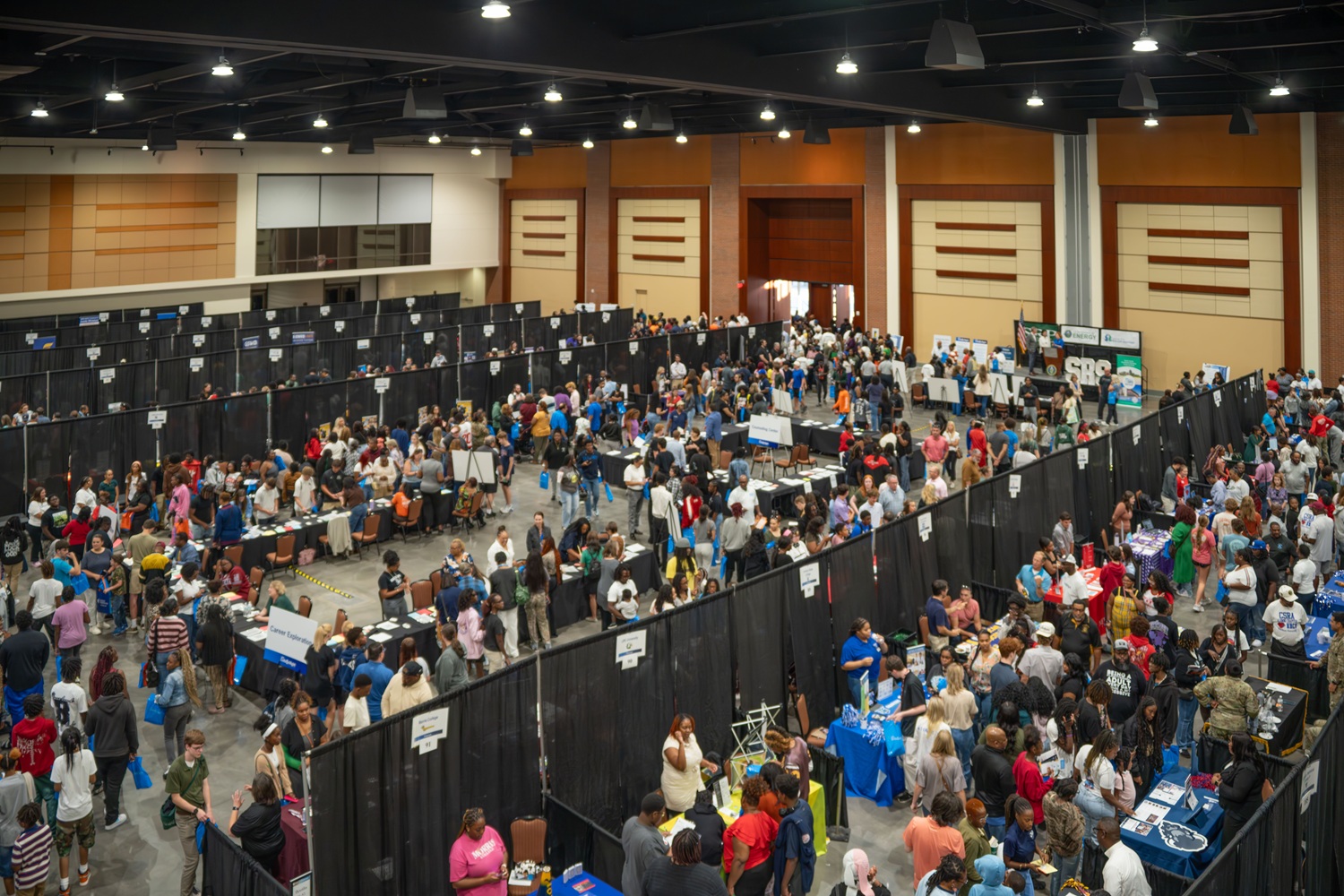 Over 5,400 attendees visited the Augusta Convention Center in search of higher education opportunities.