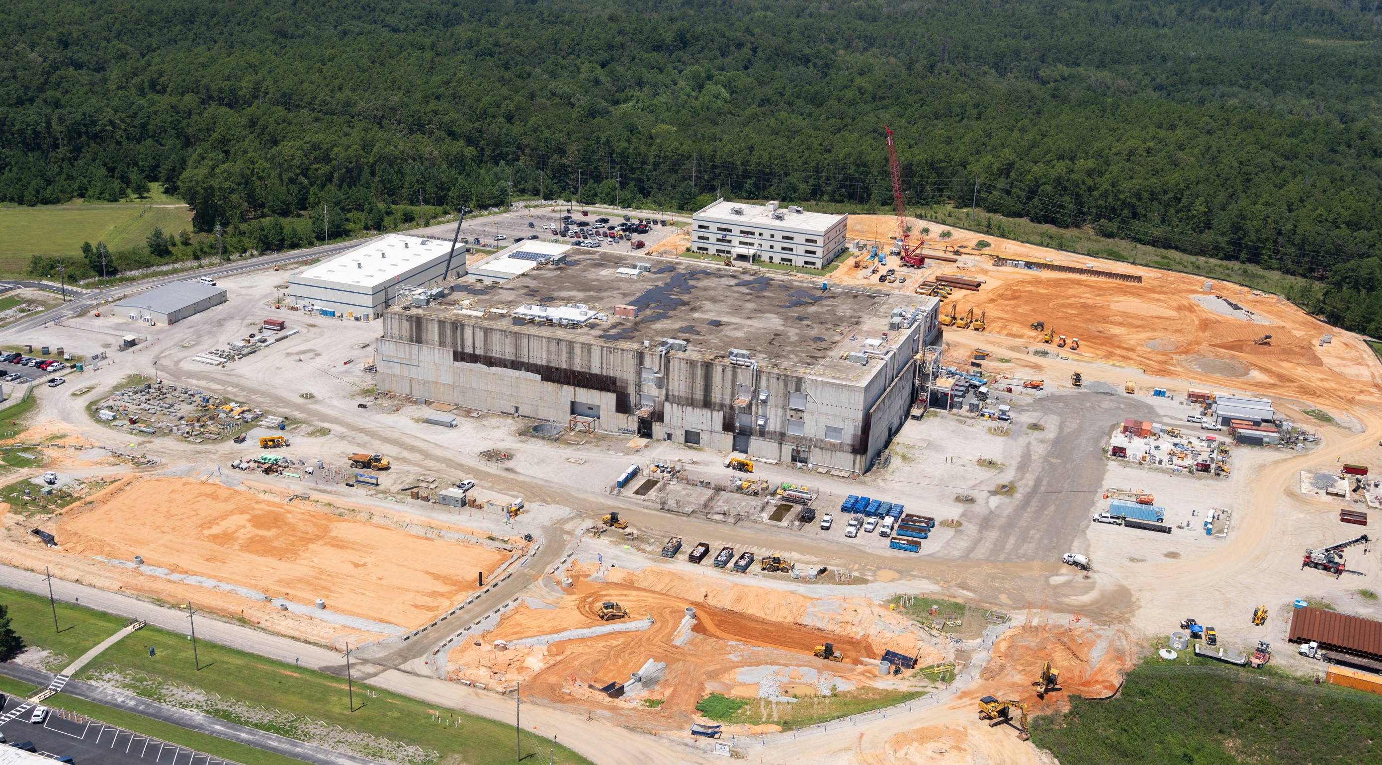 The Savannah River Site (SRS) is opening new construction work fronts to accelerate building the Savannah River Plutonium Processing Facility (SRPPF).