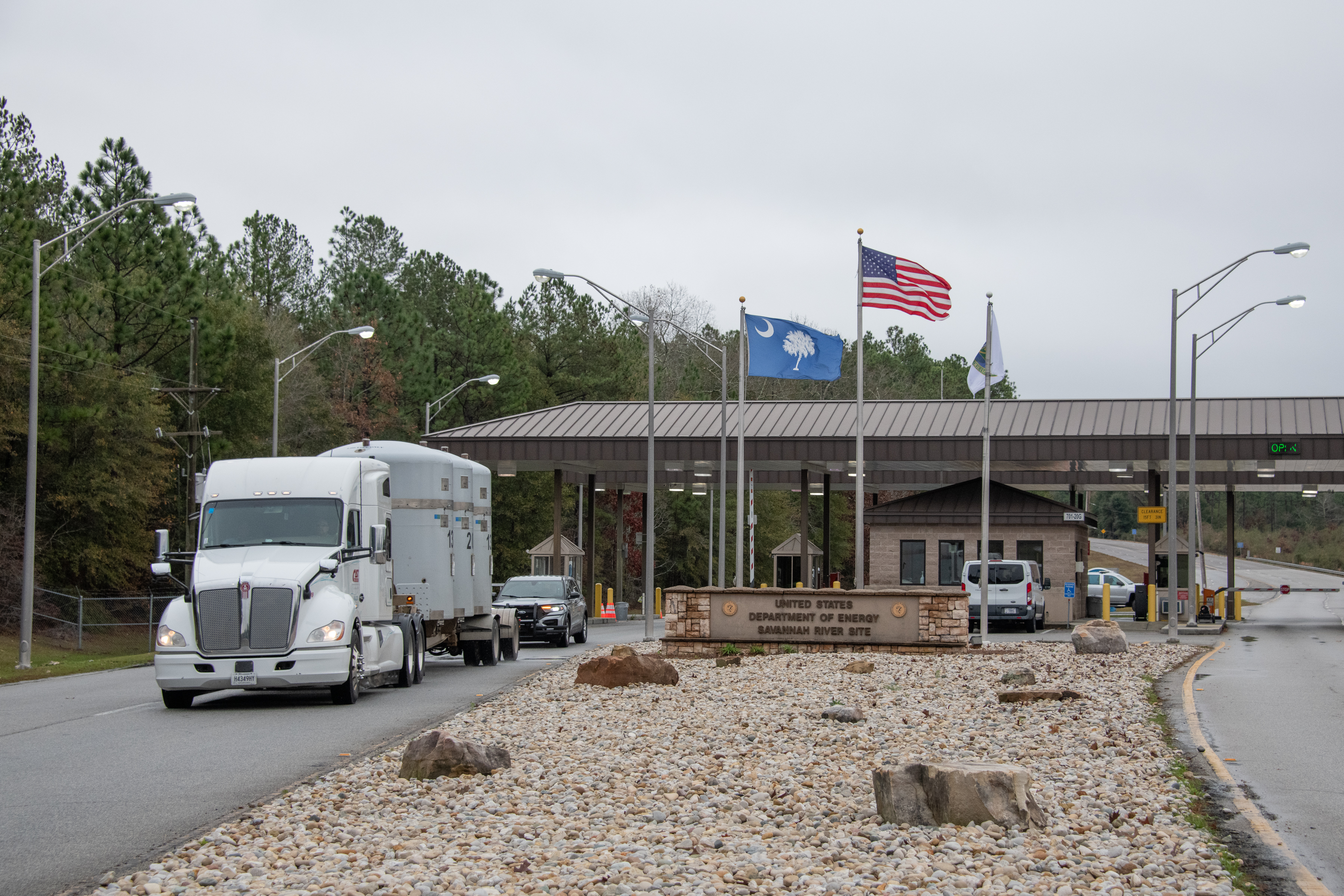 First shipment of downblended surplus plutonium from K Area Leaving SRS headed to WIPP