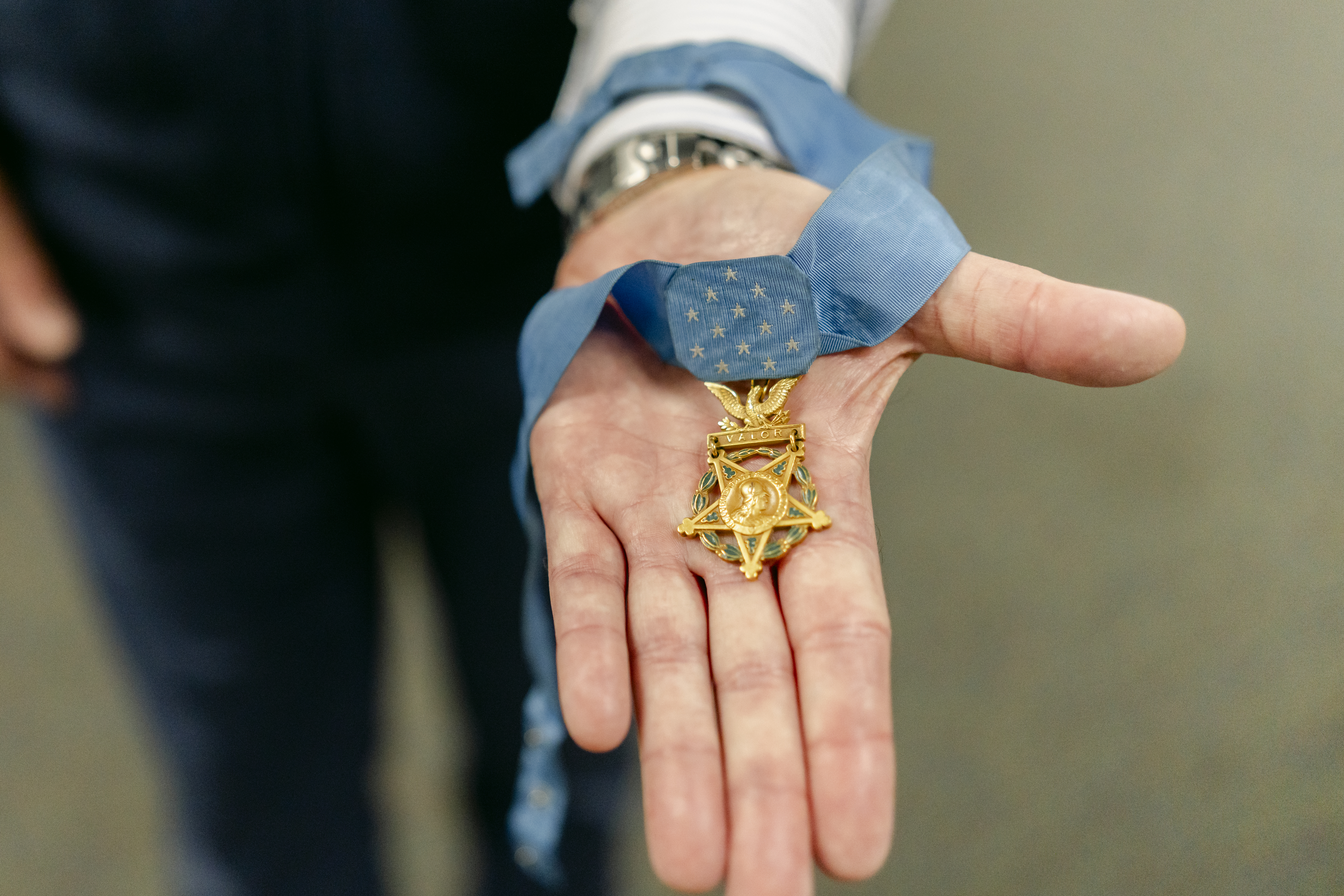 The Medal of Honor is the U.S. Armed Forces' highest military decoration and is awarded to recognize American soldiers, sailors, marines, airmen, guardians, and coast guardsmen who have distinguished themselves by acts of valor in combat.