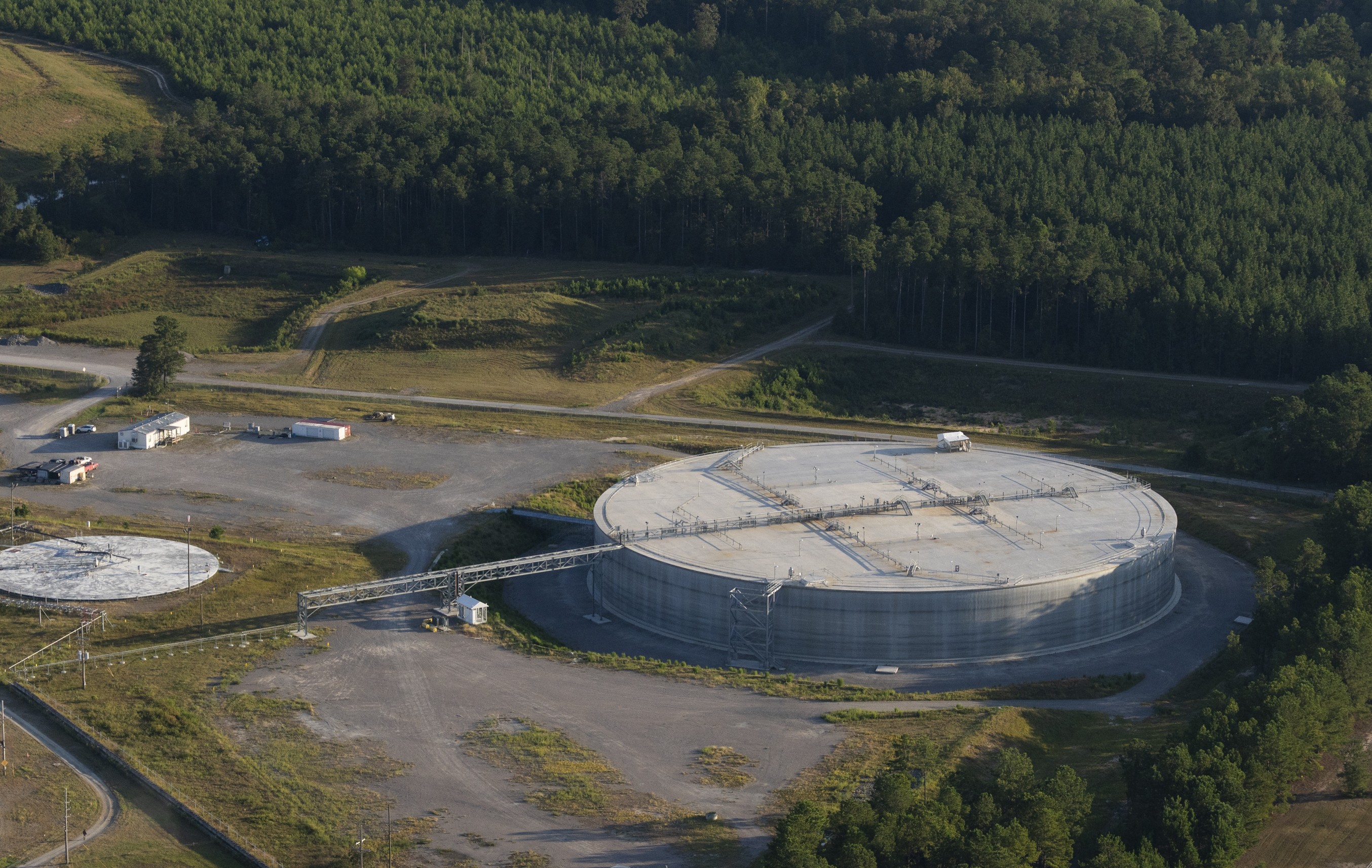 SRS Begins Leak Tightness Test of Saltstone Disposal Unit 10