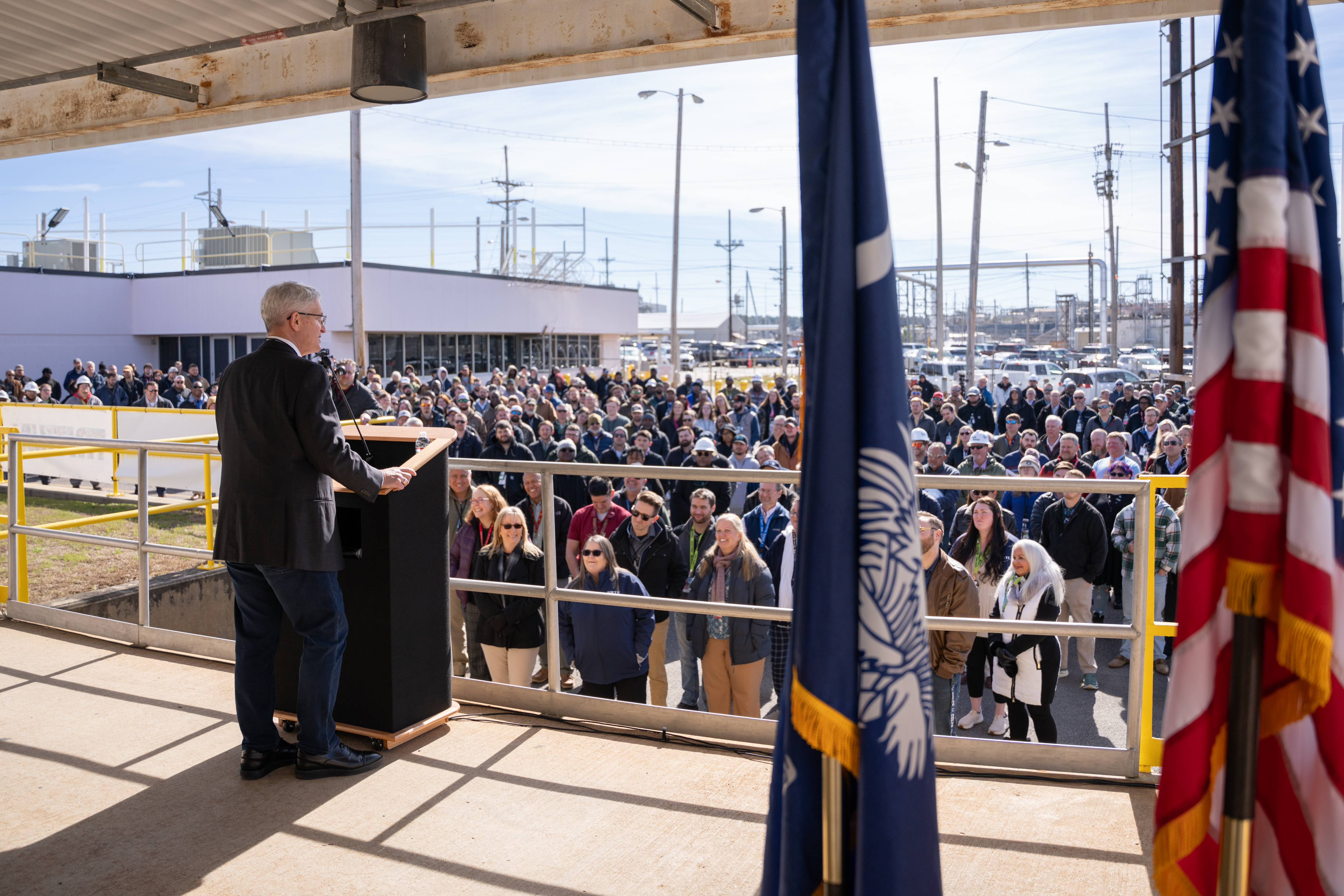 NNSA Administrator Brandon Williams makes first visit to SRS