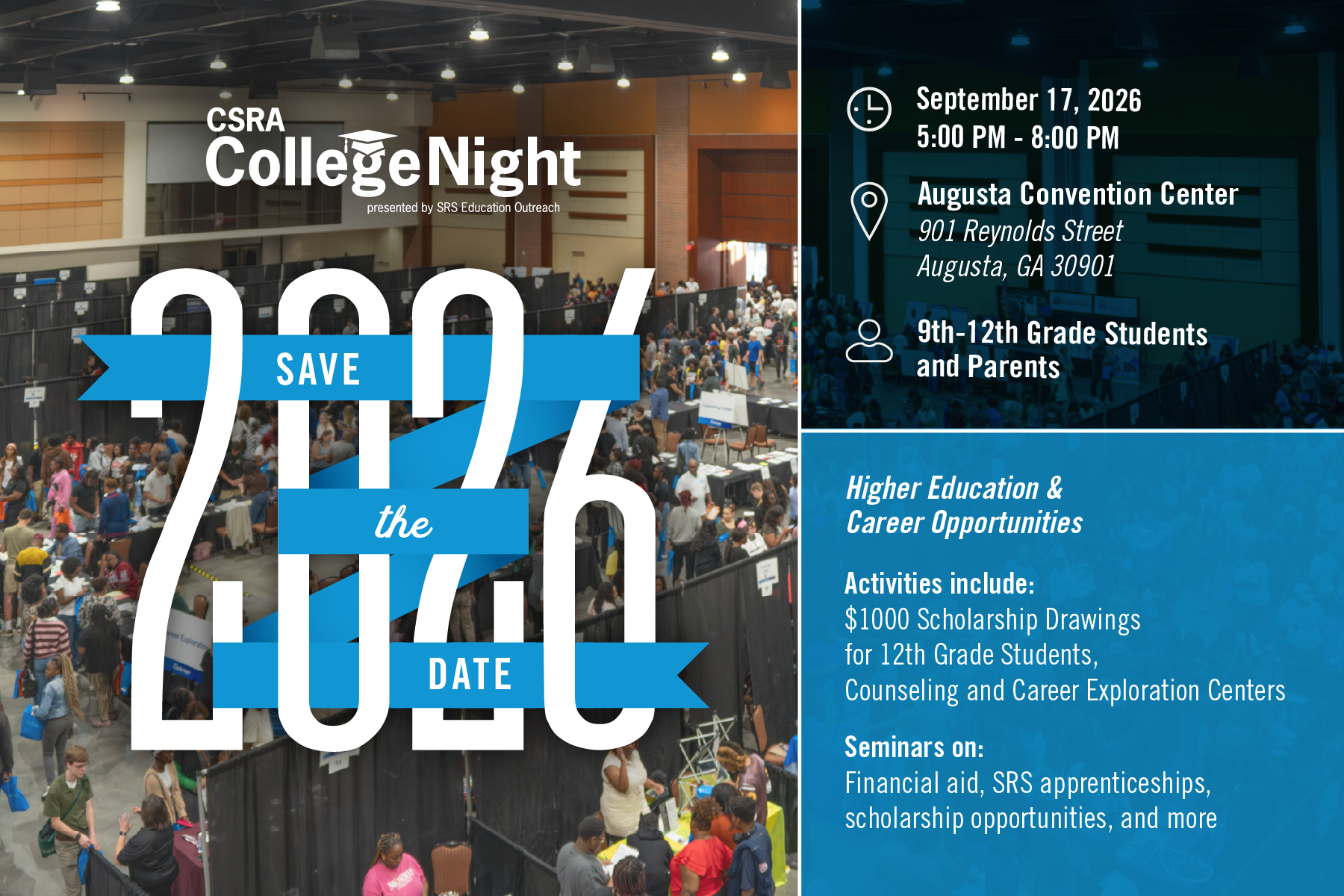 2026 CSRA College Night Save the Date